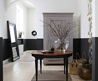 Tạo ấn lượng hơn với hiệu ứng kết hợp sơn hai tông màu