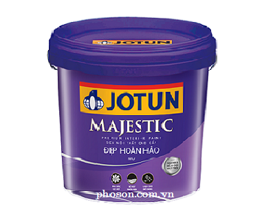 Sơn Jotun Nội thất Majesic Đẹp hoàn hảo mờ mới