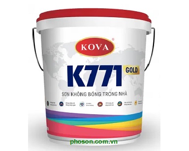 Sơn Kova-K771 không bóng nội thất